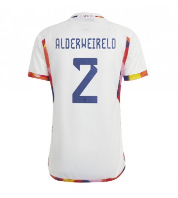 Belgien Toby Alderweireld #2 Udebanetrøje VM 2022 Kort ærmer
